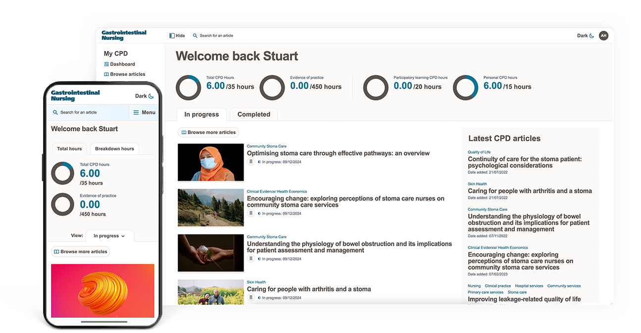 Continence Connect CPD portal